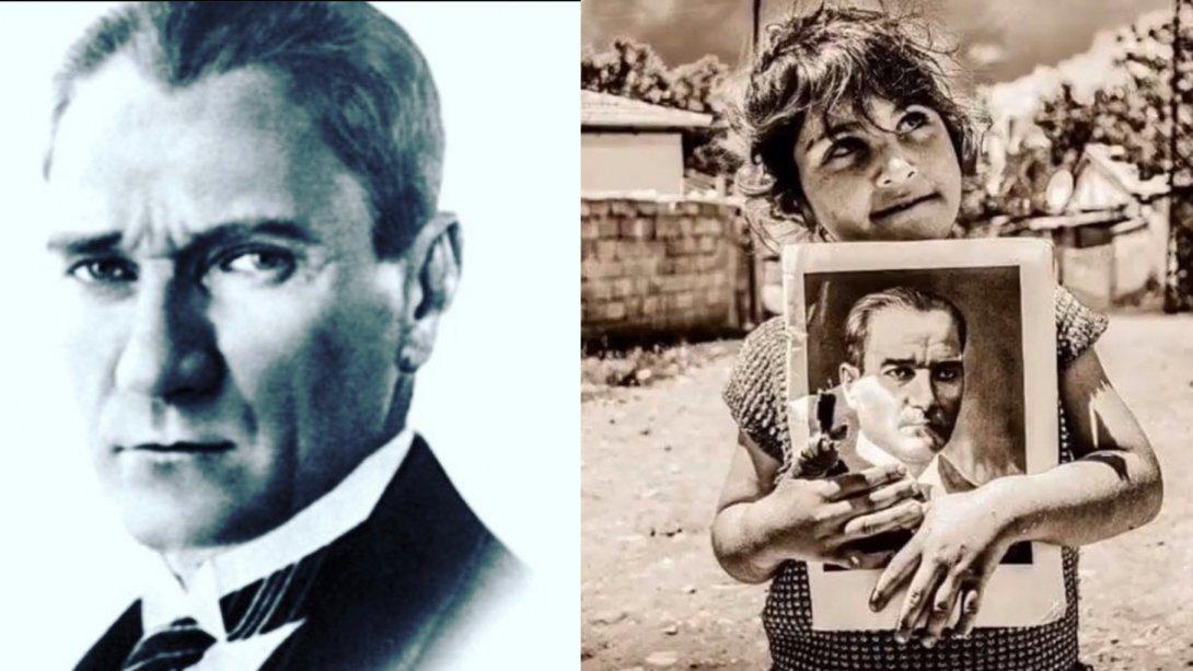 CUMHURİYETİMİZİN KURUCUSU ULU ÖNDER GAZİ MUSTAFA KEMAL ATATÜRK'Ü EBEDİYETE İRTİHALİNİN 82. YILINDA RAHMET, MİNNET VE  SAYGI İLE ANIYORUZ