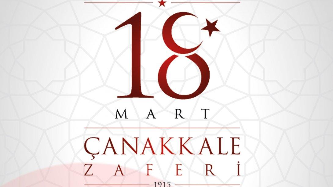 18 Mart Çanakkale Zaferi'nin 106. Yıldönümü Kutlu Olsun
