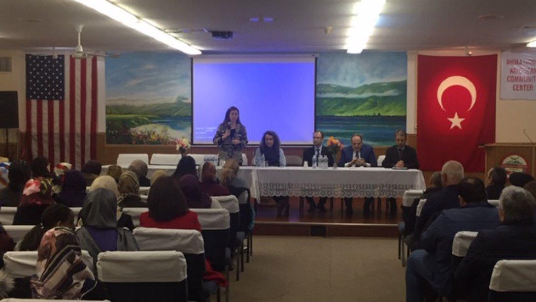 Turkish American Western Society of Massachusetts ve Ahıska Turkish American Community Center of West Springfield´a ziyaret